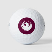 Wilson Golf Ball with flag of Phoenix City Golfballen (Voorkant)
