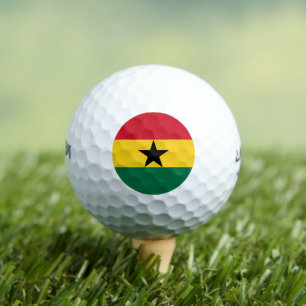 Wilson-golfbal met vlag van Ghana Golfballen