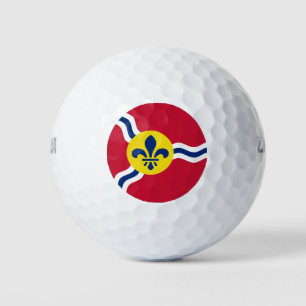 Wilson-golfbal met vlag van St. Louis, Missouri Golfballen