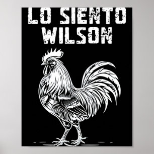 Wilson het spijt poster