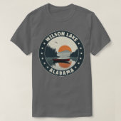 Wilson Lake Alabama Sunset TShirt (Design devant)