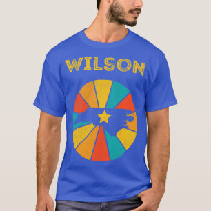 Wilson North olina Vintage Verdrietig Souvenir 1 T-shirt