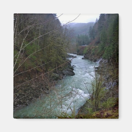 Wilson River, OR Magneet (Voorkant)