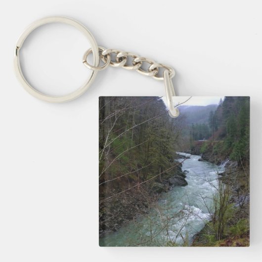 Wilson River, OR Sleutelhanger (voorkant)