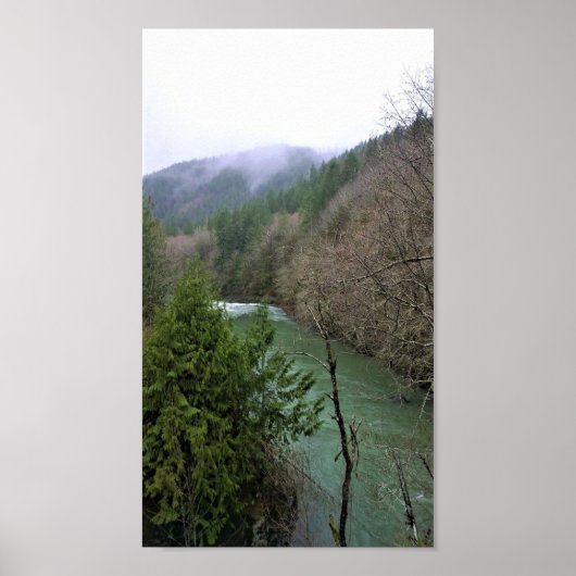 Wilson River, Oregon Poster (Voorkant)