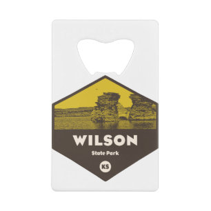 Wilson State Park Kansas Kredietkaart Flessenopener
