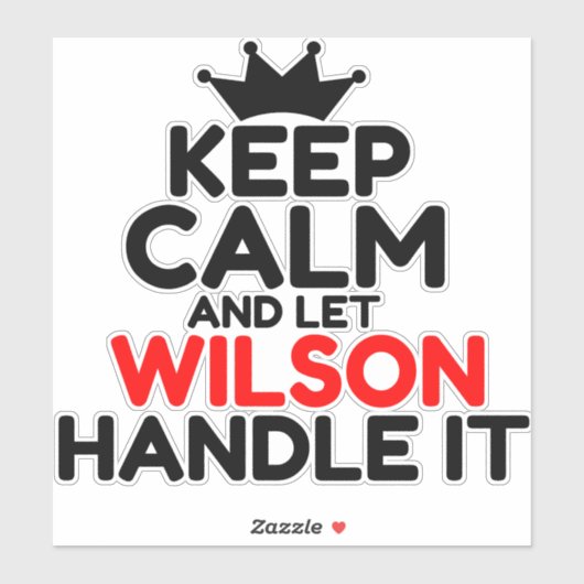 WILSON STICKER (Vel)