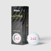 Wilson Ultra 500 Distance Golf Ball/DAD Golfballen (Verpakking)
