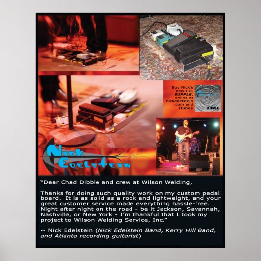 Wilson Welding Poster (Voorkant)