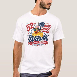 Wilson's 52e familie-reünie  t-shirt