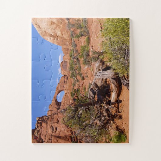 Wilsons Arch Utah Jigzaag Puzzle Legpuzzel (Verticaal)