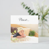 Wilt u alstublieft mijn Godparent zijn? Voorstel B Kaart (Staand voorkant)