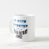 Wilt u een klinker kopen? koffiemok (Voorkant links)