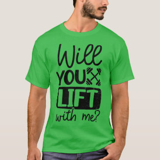 Wilt u met mij meegaan? t-shirt