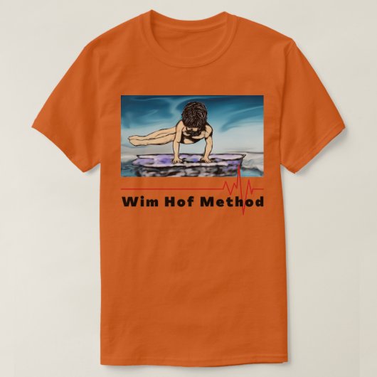 Wim Hof Methode 2 T-shirt (Design voorkant)