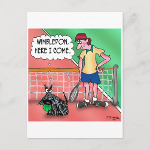 Wimbledon, hier kom ik briefkaart