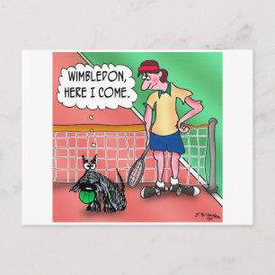 Wimbledon, hier kom ik briefkaart