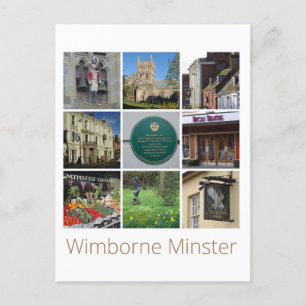 Wimborne Minster Briefkaart