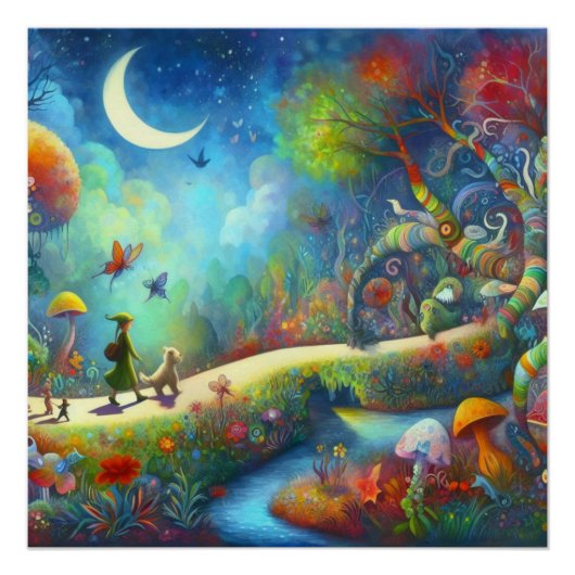 Wimesical World of a Childs Dream Christmas Perfect Poster (Voorkant)