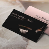 Wimper & Brow Make-up Artiest Roos Goudfolie Visitekaartje