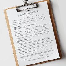 Wimper extensie Consultatieformulieren 40 pagina's