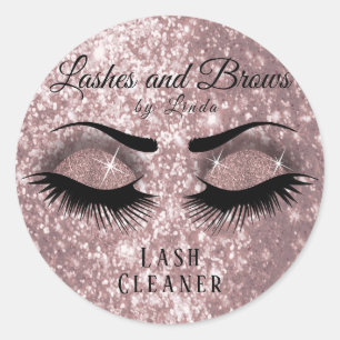  wimpers Lash Cleaner Design - Roos Ronde Sticker
