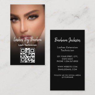 Wimpers Make-up Artiest Zwart Instagram Grid Moder Visitekaartje