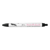 Wimpers wenkbrauwen Permanent Make-up Artiest Ogen Zwarte Inkt Pen (Voorkant)