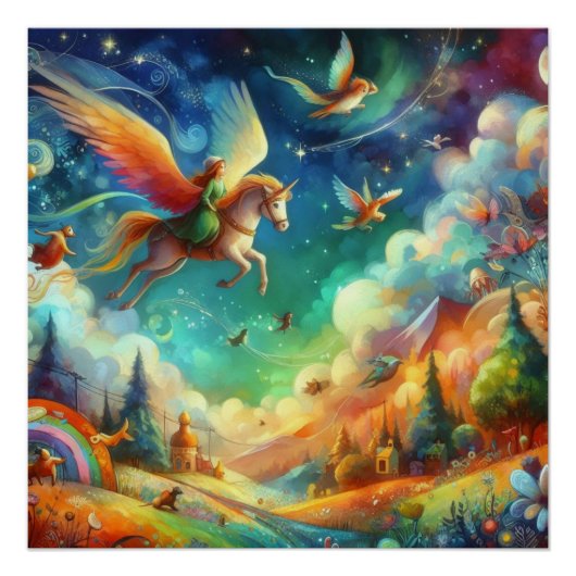 Wimsical Pony Perfect Poster (Voorkant)