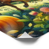 Wimsical tuin perfect poster (Hoek)