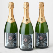 Win bottal sparkling wijnetiket (Flessen)