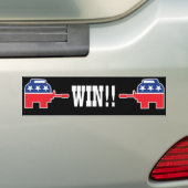 WIN BUMPERSTICKER (Op auto)