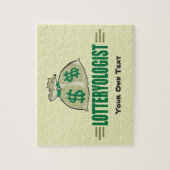 Win de loterij! Funny Lottery Player's Legpuzzel (Verticaal)