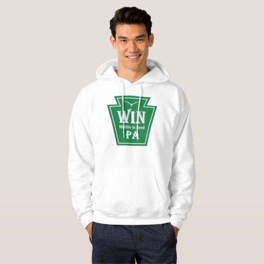WIN logo hoodie (Voorkant volledig)