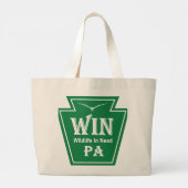 WIN Logo Jumbo Tote (Achterkant)