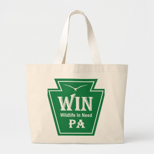 WIN Logo Jumbo Tote (Voorkant)