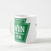 WIN Logo Mok (Voorkant links)