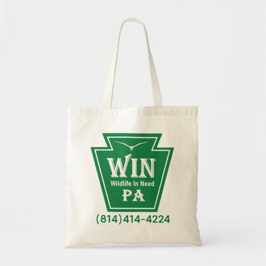 WIN logo tote (Voorkant)