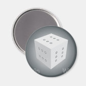 Win Lucky Dice Magneet (Voorkant / Achterkant)
