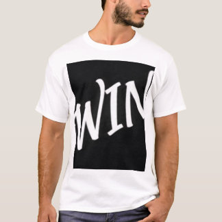 WIN Motiverende Typografie T-Shirt