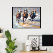 Win, Plaats of Show Poster (Thuiskantoor)