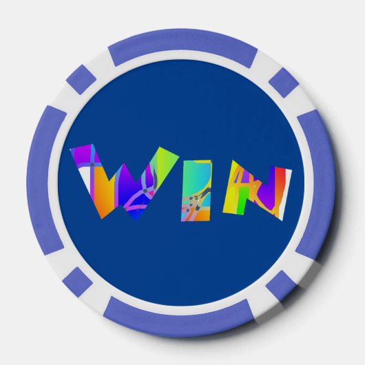 WIN POKER CHIPS (Achterkant)