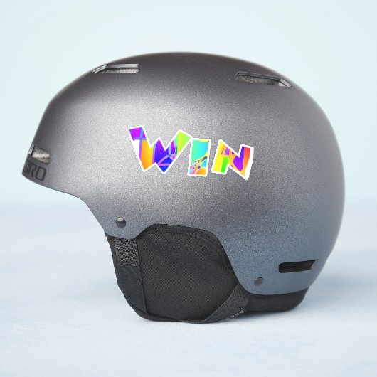 Win Sticker (Helm Zijkant)