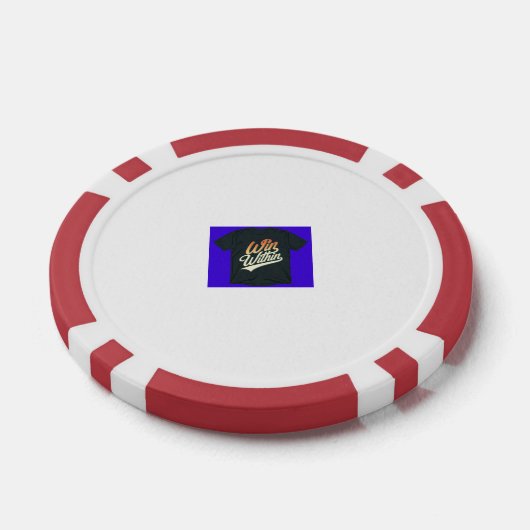 "Win van binnen" Poker Chips (Enkel)
