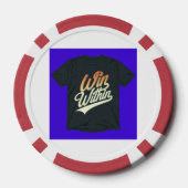 "Win van binnen" Poker Chips (Achterkant)
