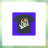 "Win van binnen" Raamsticker (Vel 3)