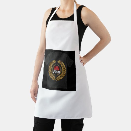 "Win van binnen" Schort (Insitu)