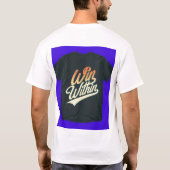 "Win van binnen" T-shirt (Achterkant)