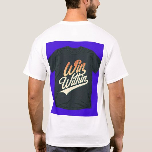 "Win van binnen" T-shirt (Achterkant)