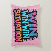 WIN-WIN Situation Accent Kussen (Voorkant(Verticaal))